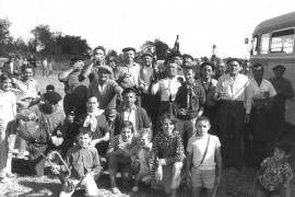 L'Union taurine vauverdoise aux prés en 1961