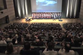 Le public du Corum (Salle Pasteur)