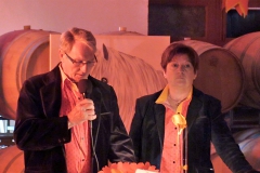 Hervé Flory, Marie-José Querel membres du bureau du club taurin
